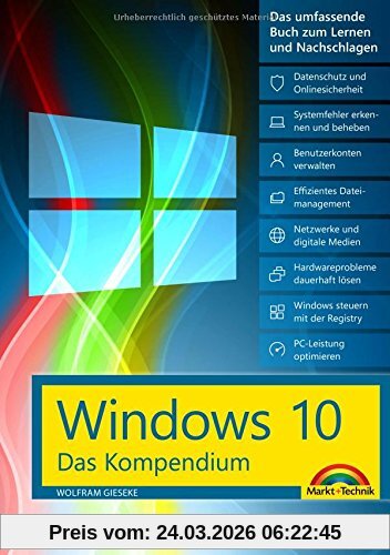 Windows 10 - Das große Kompendium Buch - komplett in Farbe