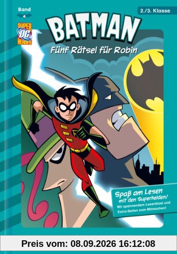 Batman 04: Fünf Rätsel für Robin: Fischer. Nur für Jungs
