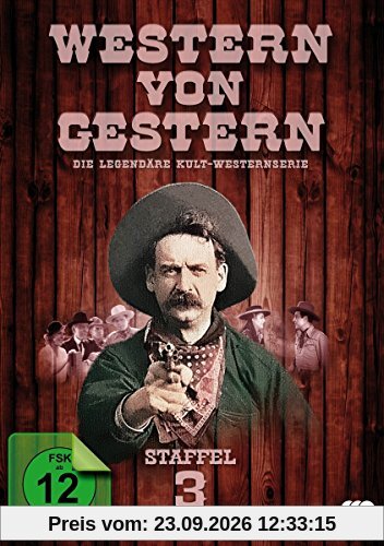 Western von Gestern - Staffel 3 (21 Folgen) (Fernsehjuwelen) [3 DVDs]