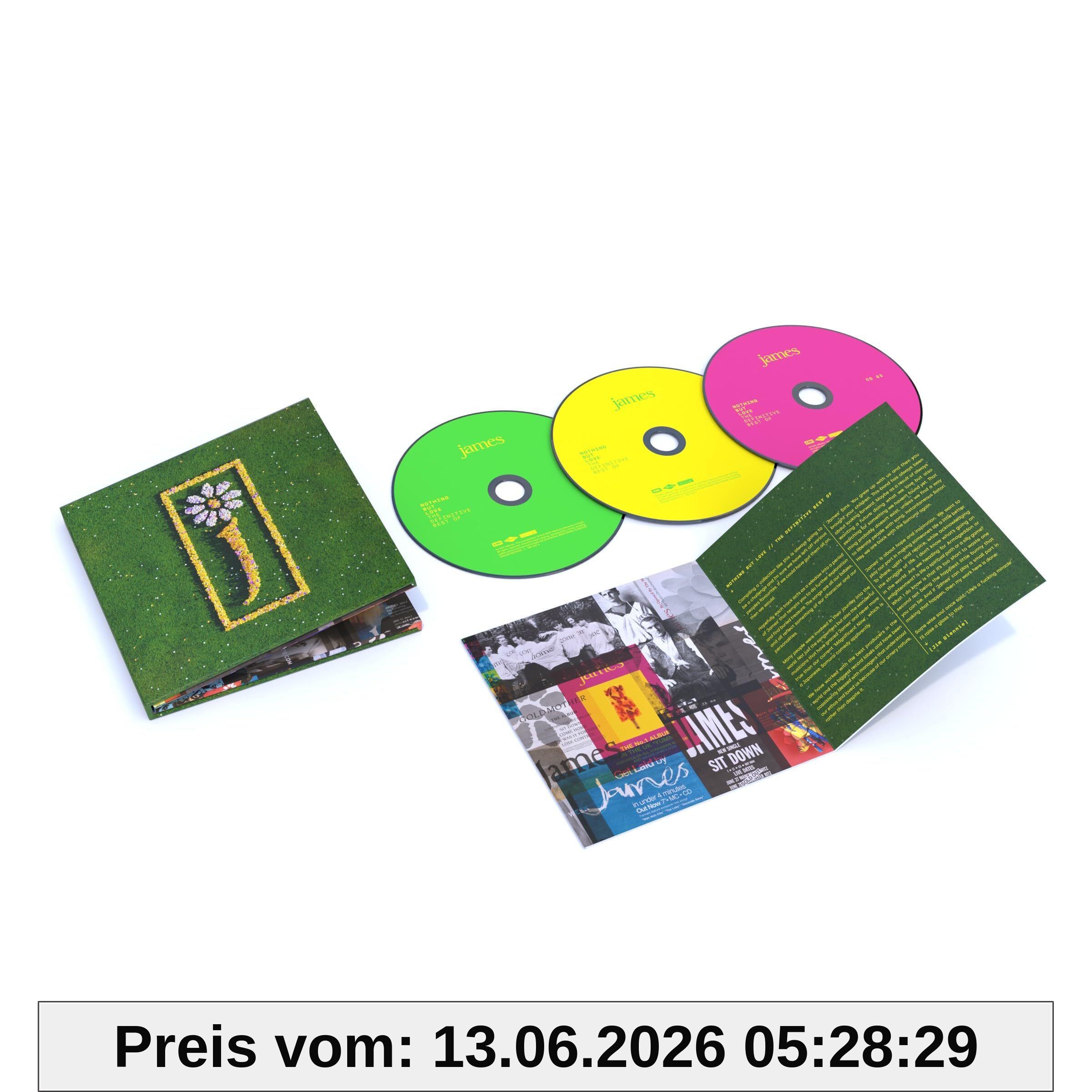 James Nothing But Love - The Definitive Best Of (3CD)