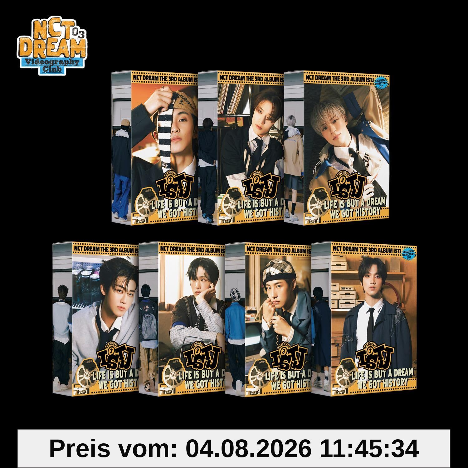Nct Dream The 3rd Album 'Istj' (Cd 7DREAM Qr Ver.)