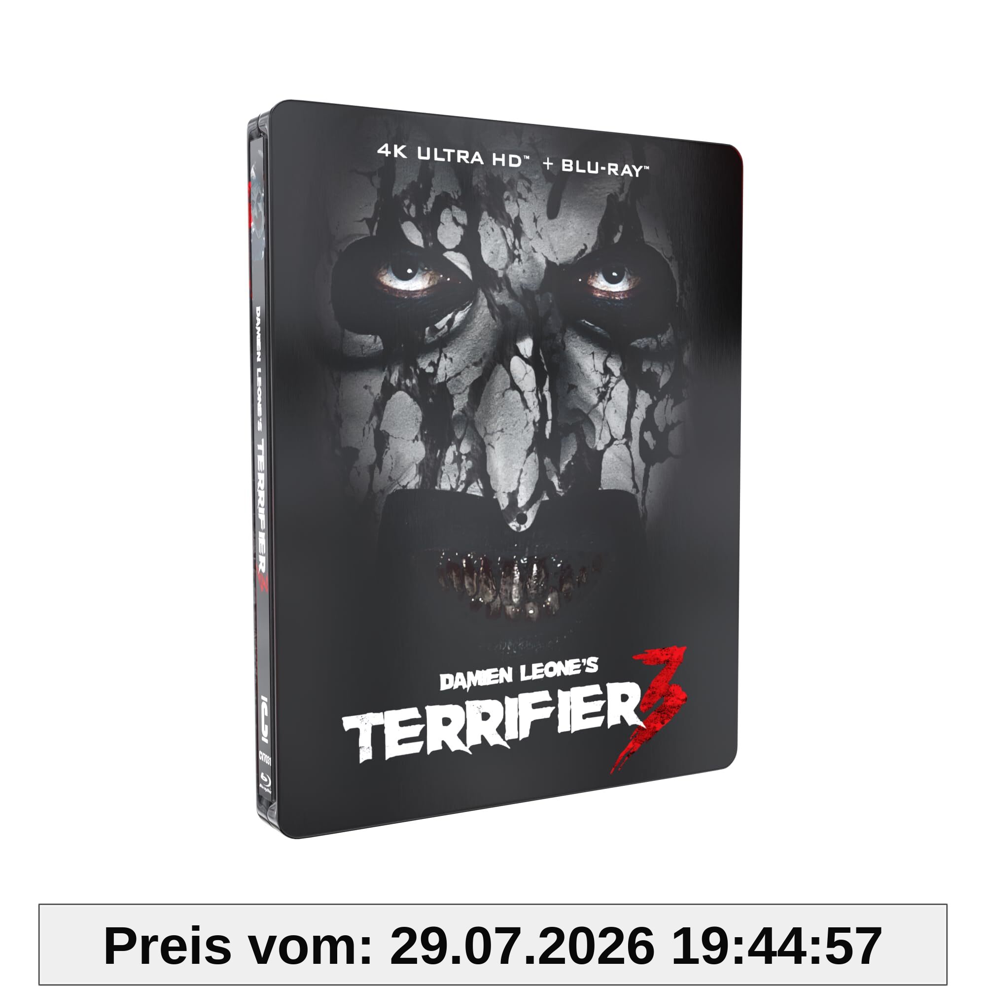 Damien Leone Terrifier 3 Collector's Edition [4K Uhd + Blu-ray Steelbook]