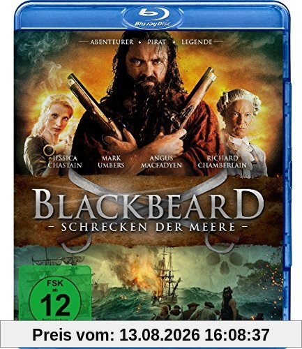 Blackbeard - Schrecken der Meere - Ungeschnittene Langfassung [Blu-ray]