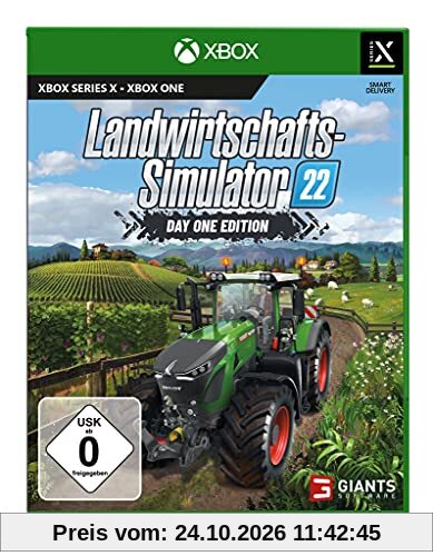 Landwirtschafts-Simulator 22: Day One Edition (exklusiv bei Amazon) - [Xbox One|Xbox Series X]