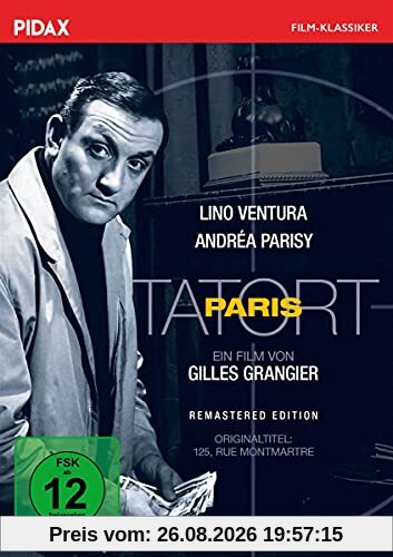 Tatort Paris - Remastered Edition (125, rue Montmartre) / Spannender Thriller mit Starbesetzung (Pidax Film-Klassiker)