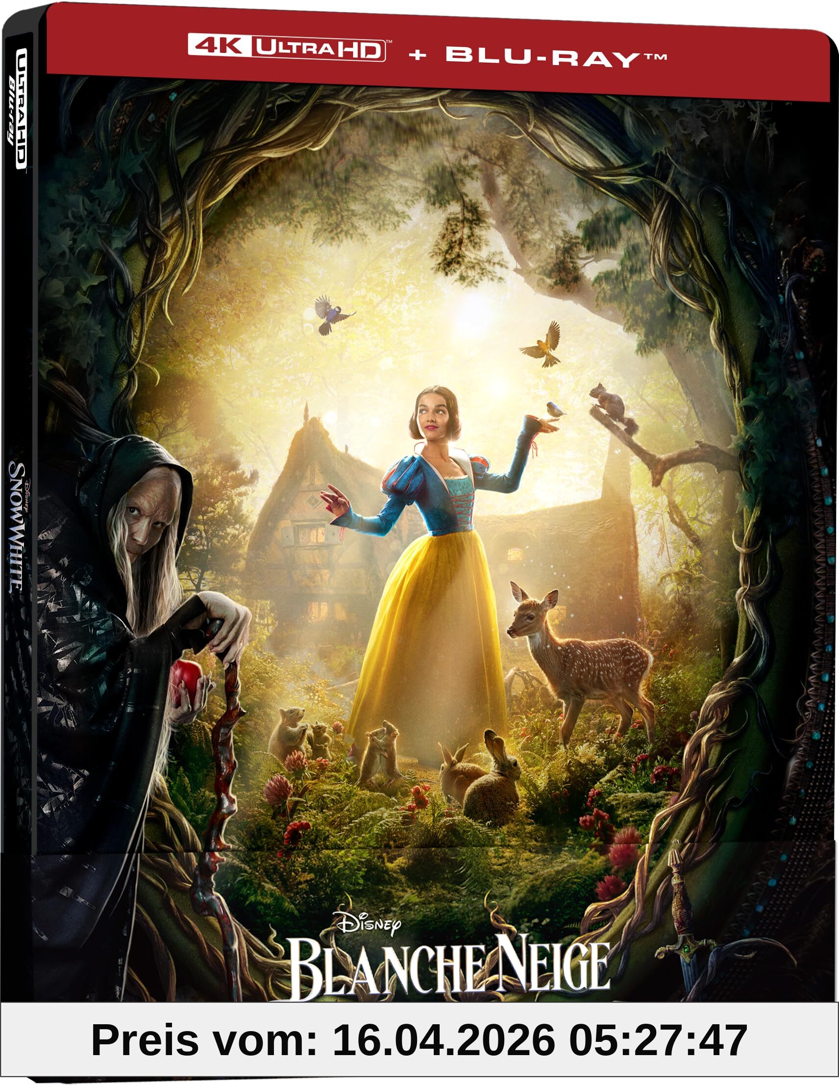 Blanche Neige [4K Ultra HD + Blu-Ray-Boîtier SteelBook limité]