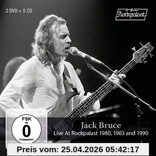 Jack Bruce & Friends Live At Rockpalast 1980, 1983 And 1990 (5cd+2dvd Boxset)