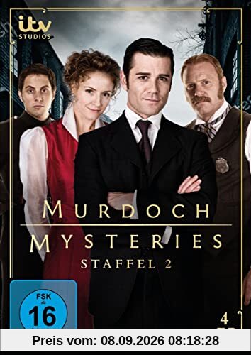 Murdoch Mysteries - Staffel 2 (4 DVD)