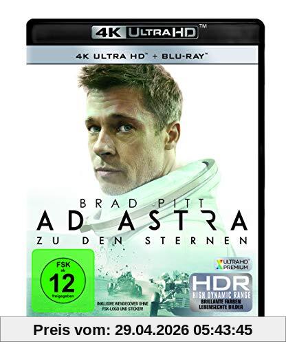 Ad Astra - Zu den Sternen [4K UHD] [Blu-ray]