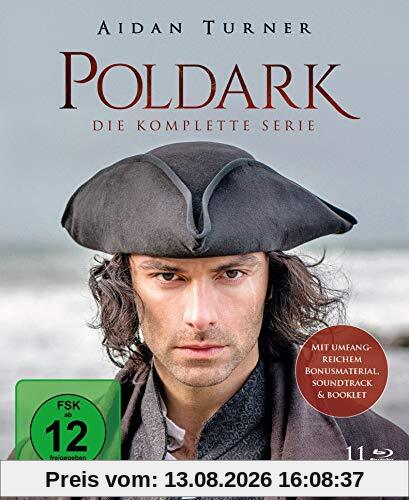 Poldark - Die komplette Serie [11 Blu-ray + 1 CD]