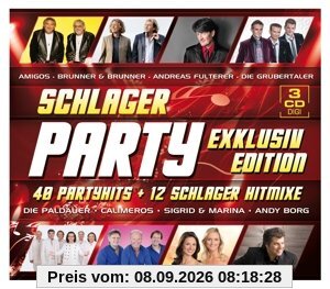 Schlager Party - Exklusivedition (40 Partyhits & 12 Schlager Hitmixe)