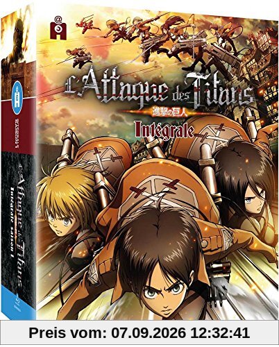 L'Attaque des Titans - Intégrale Saison 1 [Bluray] [Blu-ray]