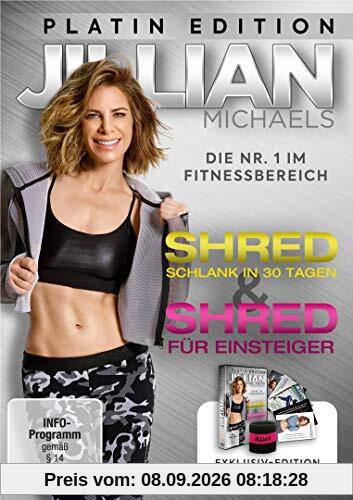 Jillian Michaels Platin Edition mitShred und Shred fürEinsteiger(Exklusiv bei Amazon.de)LTD [Limited Edition] [2 DVDs]