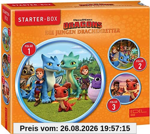 Dragons - Die jungen Drachenretter: Starter-Box (1 - 3) - Das Original-Hörspiel zur Serie