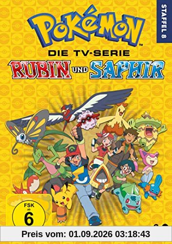 Pokémon - Die TV-Serie: Rubin und Saphir - Staffel 8 [6 DVDs]