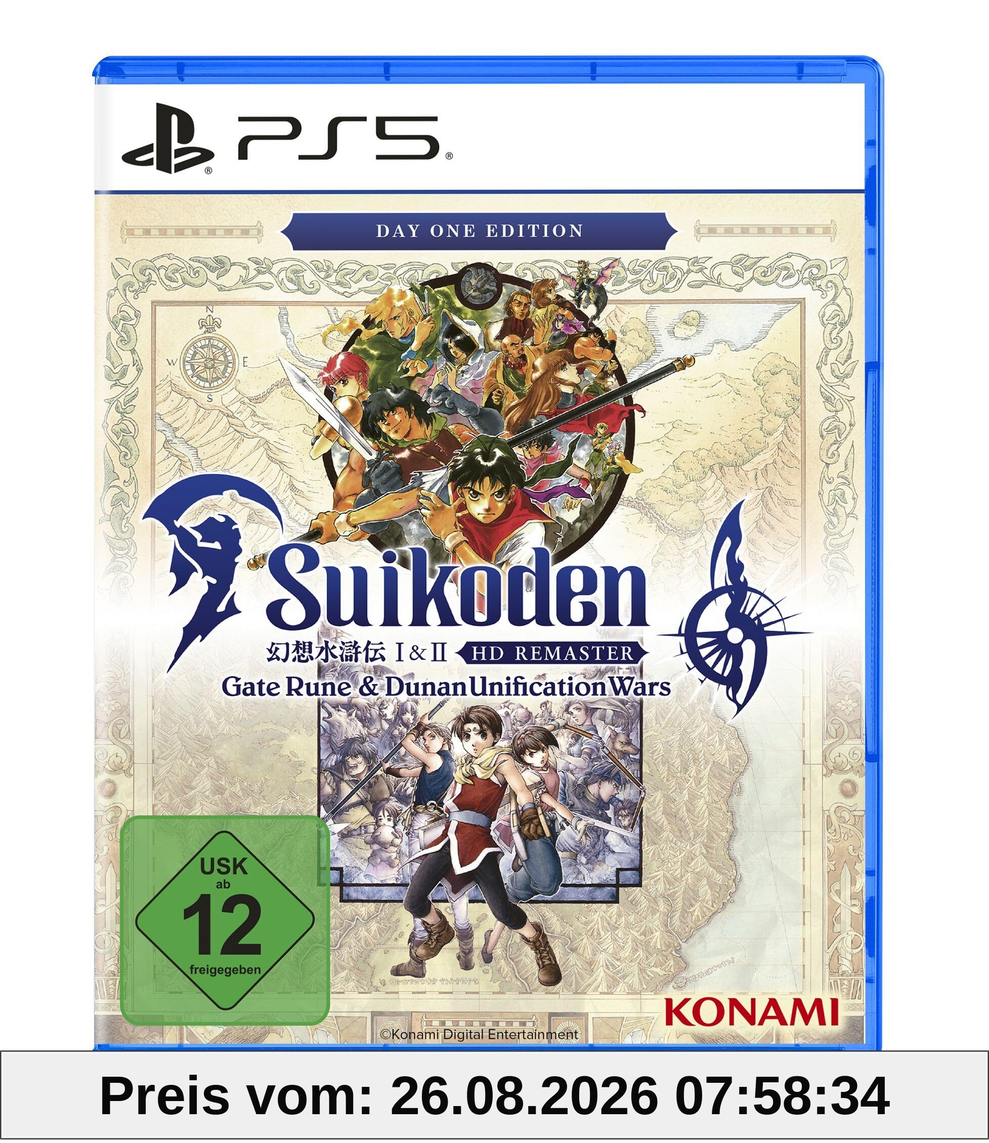 Suikoden 1 & 2 HD Remaster : Jour 1 - PS5