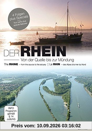 Der Rhein - Von der Quelle bis zur Mündung; The Rhine - From the source to the estuary; Le Rhin - des Alpes à la Mer du [2 DVDs]