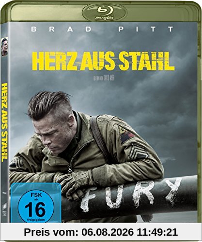David Ayer Fury - Herz Aus Stahl [Blu-ray]
