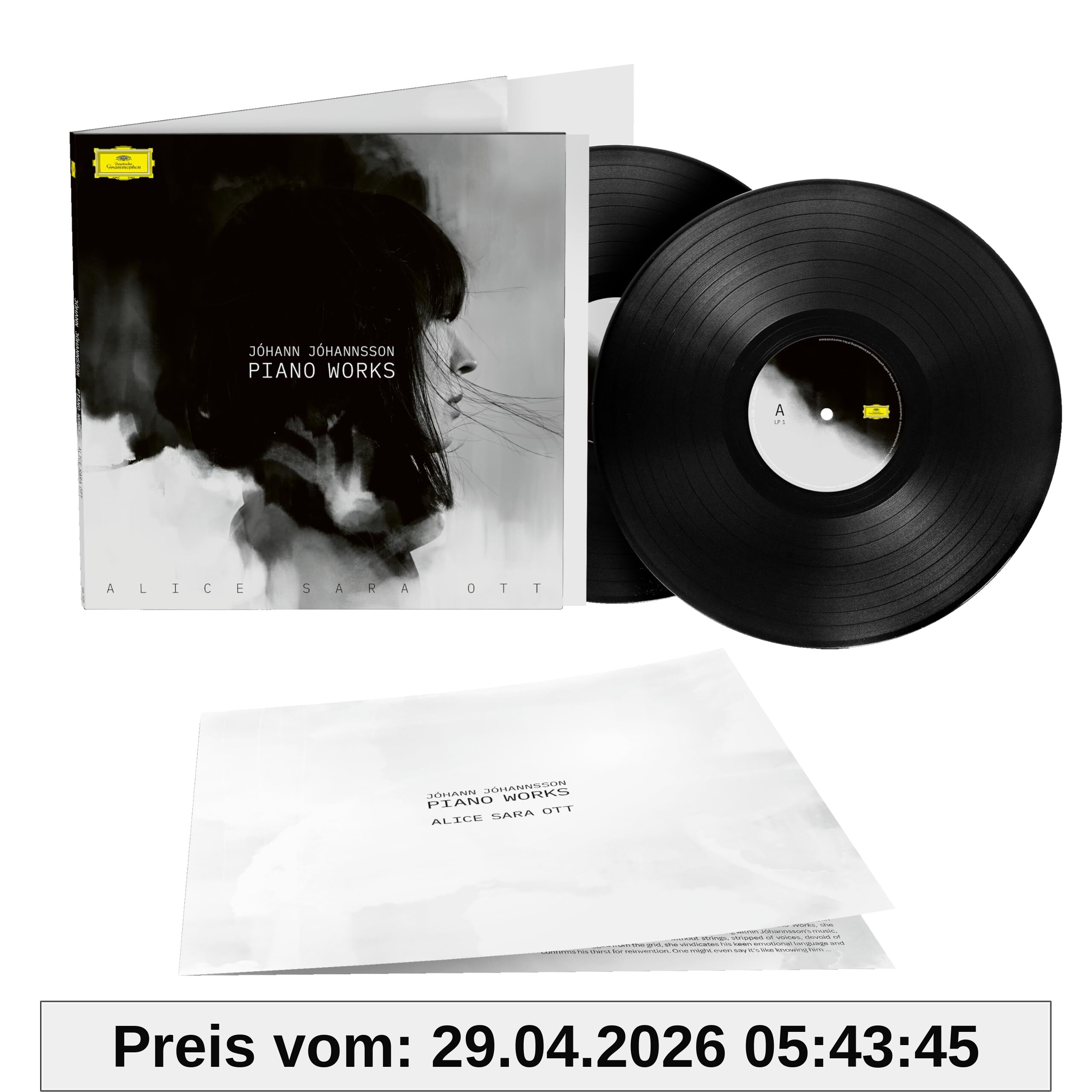 Johann Johannsson: Piano Works (LP) [Vinyl LP]