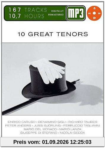 10 Great Tenors-Mp 3