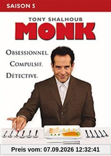 Monk: L'integrale saison 5 - Coffret 4 DVD [Import belge]