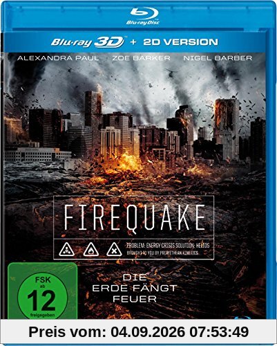 Firequake 3D - Die Erde fängt Feuer [3D Blu-ray]