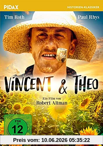 Vincent & Theo / Faszinierende Filmbiografie über die beiden Van-Gogh-Brüder (Pidax Historien-Klassiker)