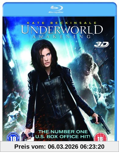 MĂĽns MĂĽrlind [Uk-Import]Underworld Awakening Blu Ray 3D & Blu-Ray