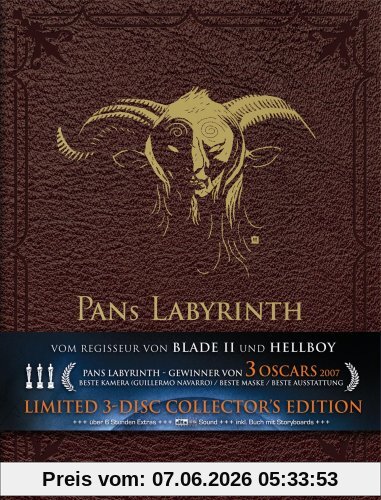 Pans Labyrinth (Limited Edition, 3 DVD Digipack)