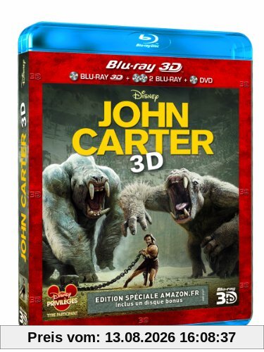 John Carter (exclusivité Amazon.fr) [Blu-ray]