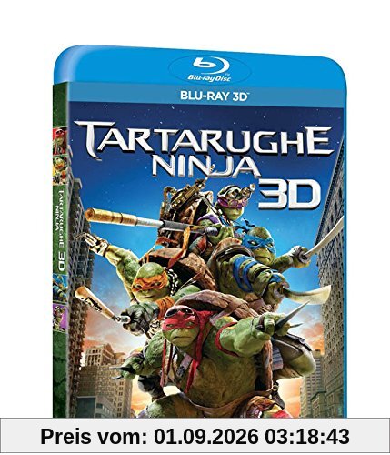 Tartarughe ninja (2D+3D) [3D Blu-ray] [IT Import]