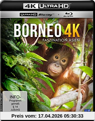 Borneo - Faszination Asien  (4K Ultra HD) (+ Blu-ray)