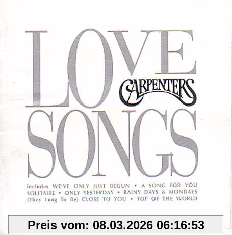 Carpenters Love Songs