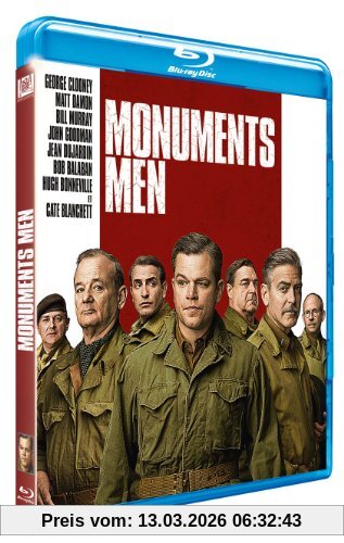 George Clooney Monuments Men [Blu-ray] [Fr Import]