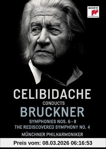 Sergiu Celibidache Conducts Bruckner (+ 2 Audio-CDs) [3 DVDs]