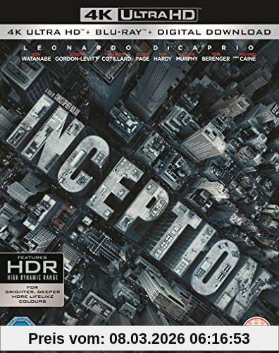 Christopher Nolan Inception [Blu-Ray] [Region B] (Import) (Keine Deutsche Version)
