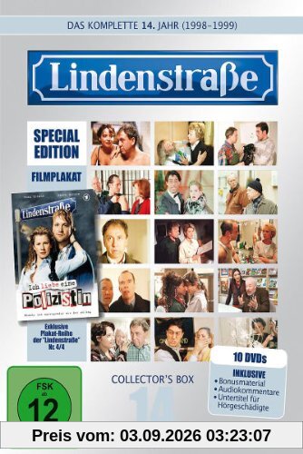 Die Lindenstraße - Das vierzehnte Jahr (Folgen 677-728) (Special Edition, Collector's Box, 10 [10 DVDs]