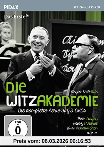 Erik Ode Die Witzakademie / Die Komplette 5-teilige Serie Mit Theo Lingen, Heinz Erhardt Und Kurt Schmidtchen (Pidax Serien-Klassiker) [2 DVDs]