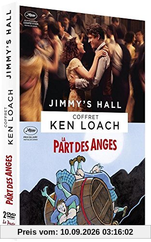 Coffret ken loach 2 films : jimmy's hall ; la part des anges [FR Import]