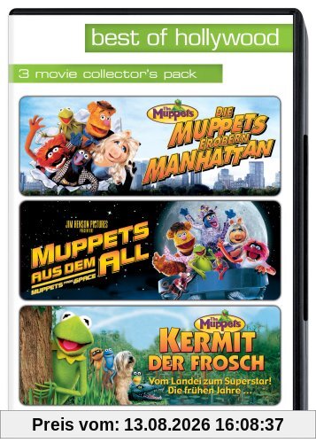Muppets erobern Manhattan / Muppets aus dem All / Kermit - Best of Hollywood (3 DVDs)