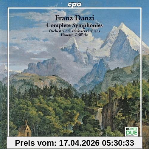 Franz Danzi Complete Symphonies / Sämtliche Symphonien