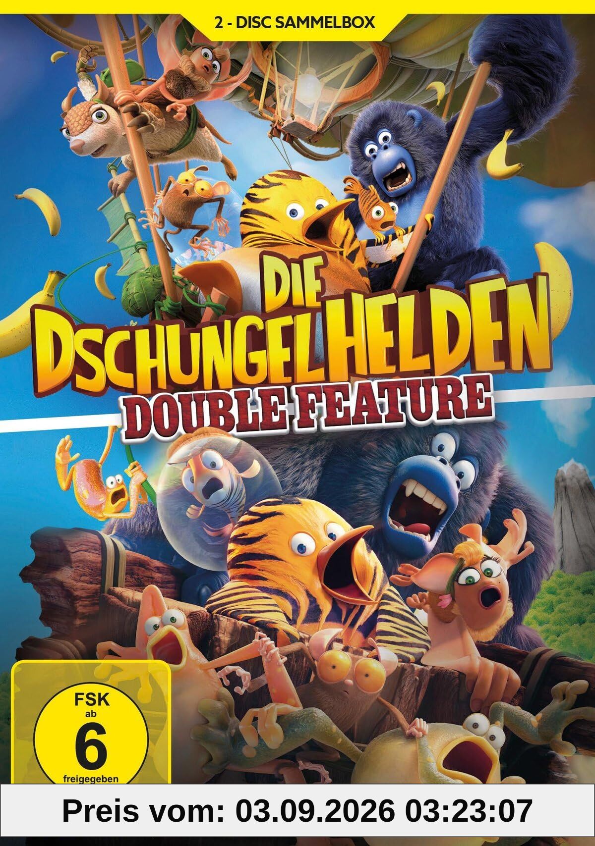Die Dschungelhelden: Double Feature [2 DVDs]