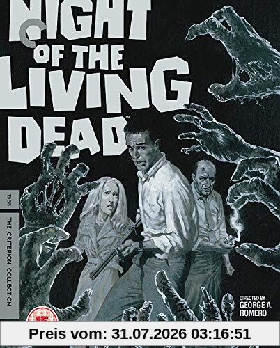George A. Romero Blu-ray2 - Night Of The Living Dead (1968) (Criterion Collection) Uk Only - 2 Discs (2 Blu-Ray)