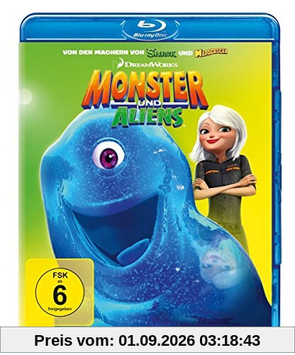 Monster und Aliens [Blu-ray]