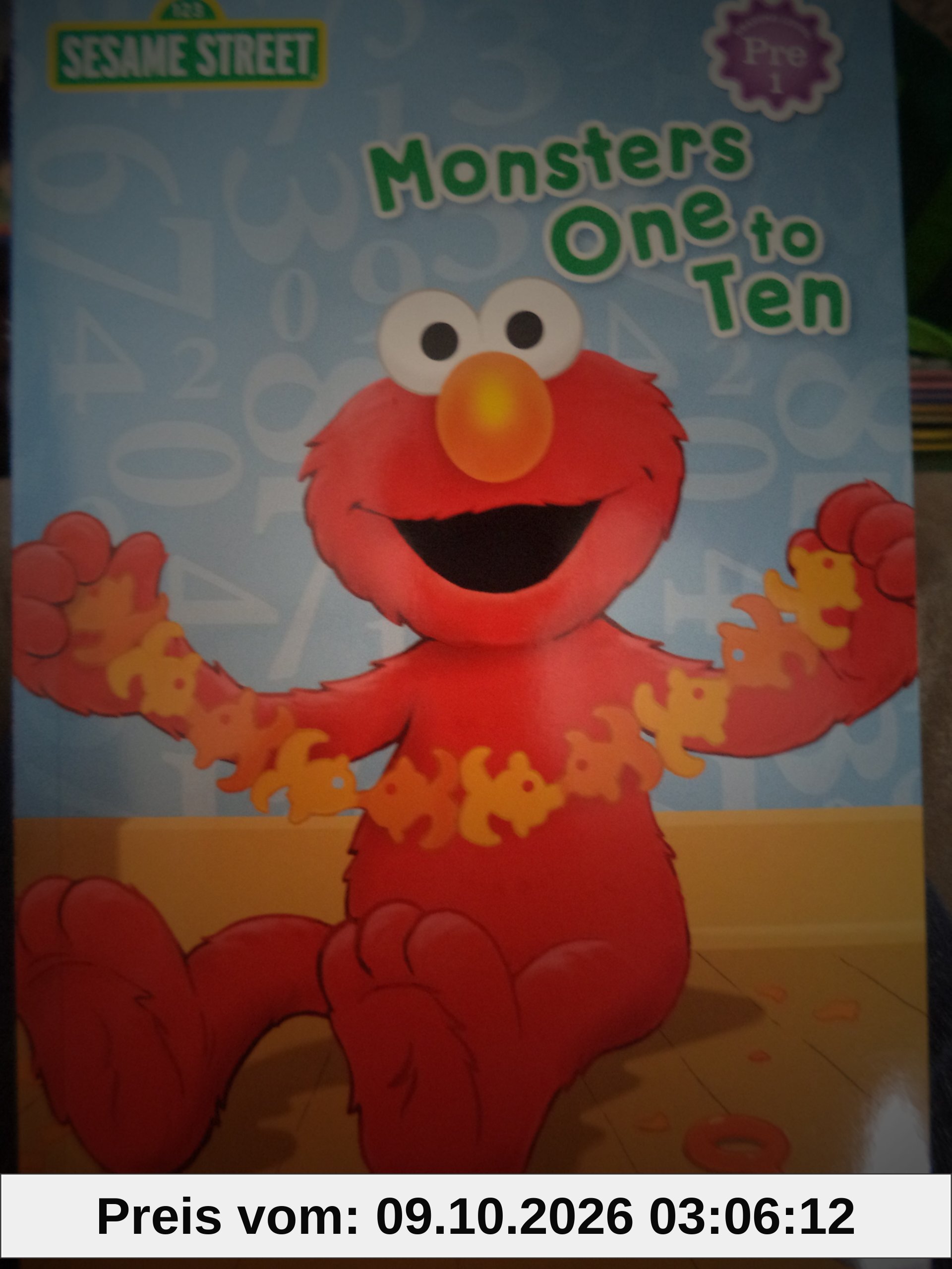 Monsters One to Ten Sesame Street