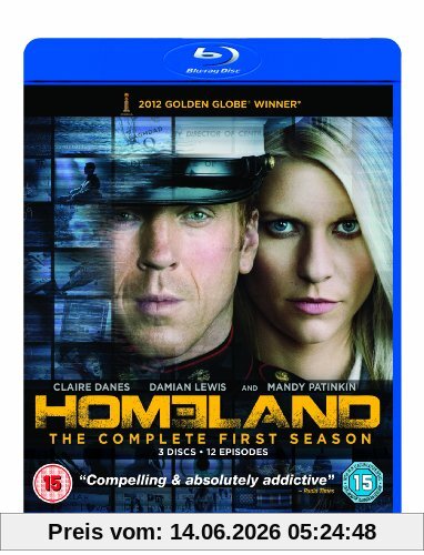 Michael Cuesta Homeland - Season 1 [Blu-ray] [3 Blu-rays] [Uk Import] [2 DVDs]
