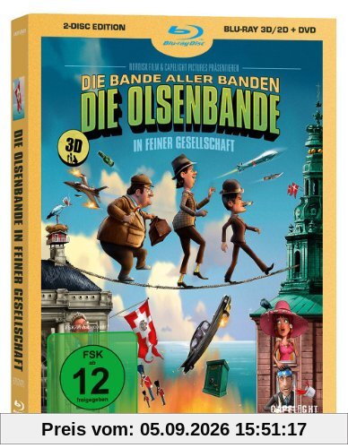 Die Olsenbande in feiner Gesellschaft (+ Blu-ray + DVD) [Blu-ray 3D]