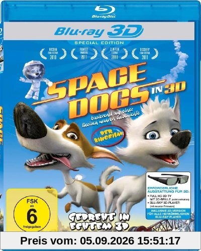 Space Dogs in 3D [3D Blu-ray] [Special Edition]