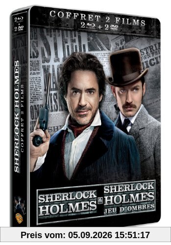 Coffret Sherlock Holmes [Blu-ray] [FR Import]