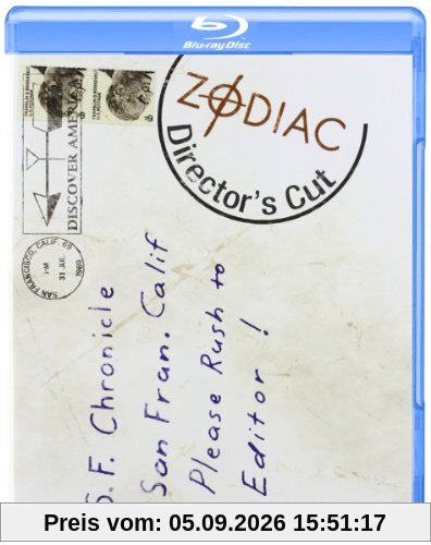 Zodiac (director's cut) [Blu-ray] [IT Import]